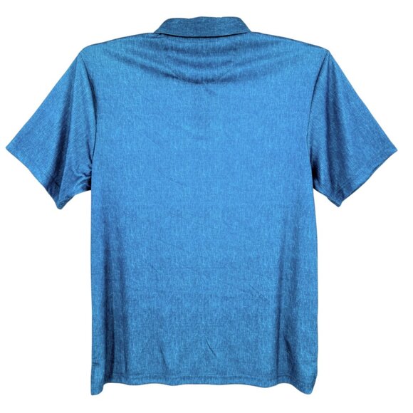 PGA Tour Men's Blue Polo Shirt Size Small Moisture Wicking Stretch UPF 50 NWT - Picture 2 of 9